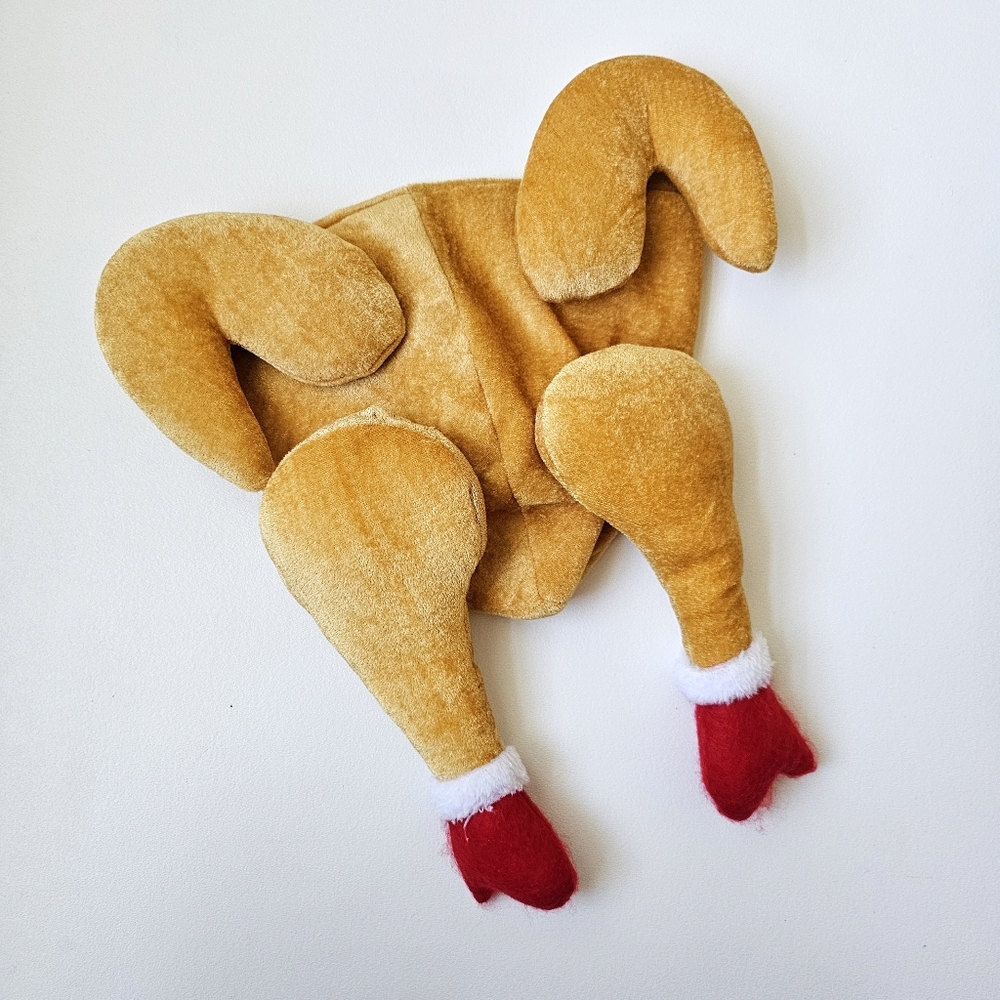 🎉 Funny Plush Turkey Hat Thanksgiving Costume Santa Legs Target 2020 - Picture 3 of 11
